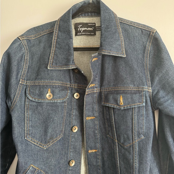 Topman Blue Denim Jacket - Picture 2 of 4